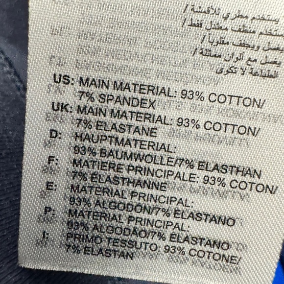 Adidas Navy Leggings with Logo - Picture 10 of 11